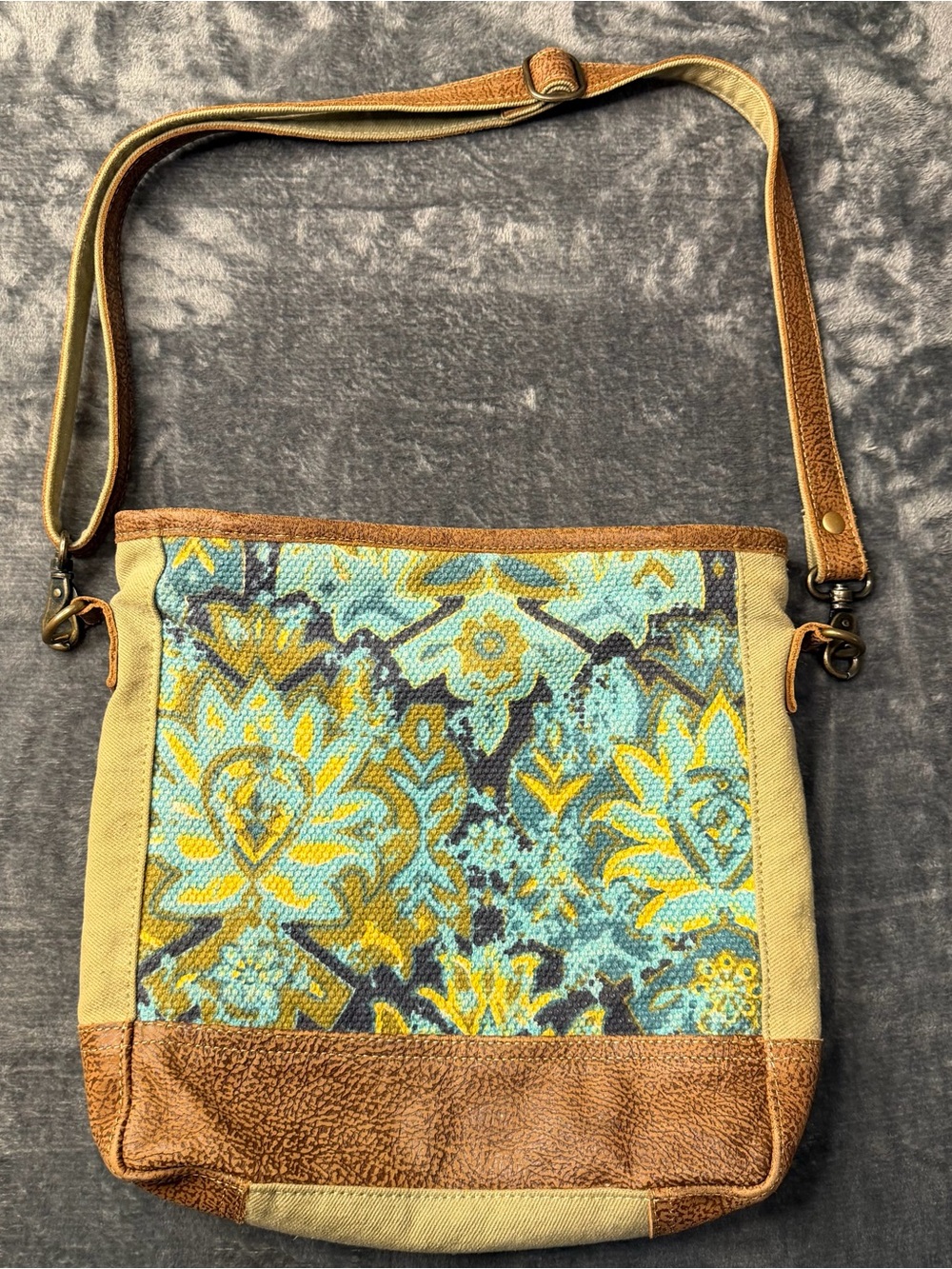 Myra Bag Aqua Trail Shoulder Bag (Style S-2031)